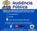📢 Audiência Pública – LDO 2026