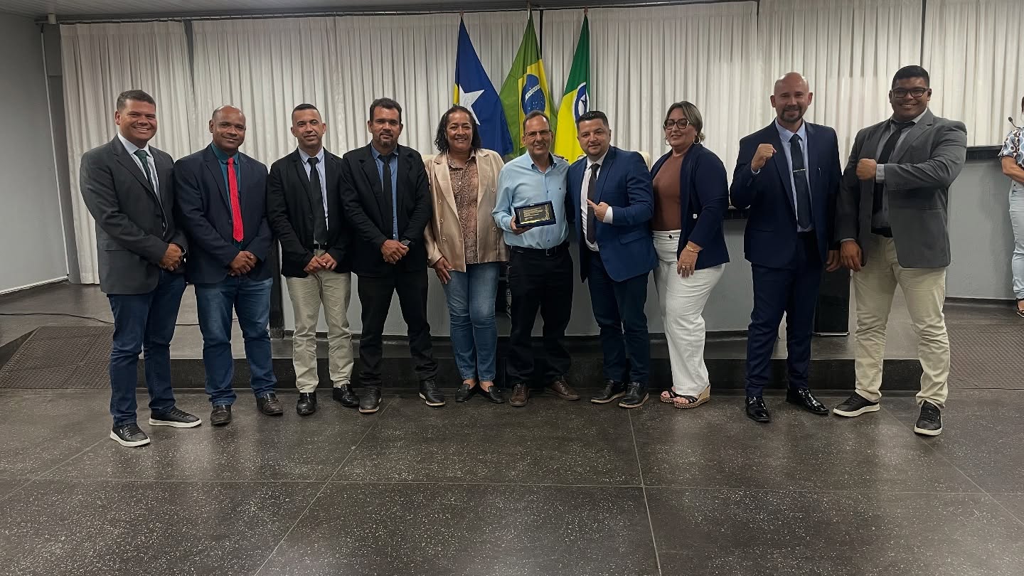 Câmara Municipal de Rolim de Moura, homenageia o servidor Joelmir Pereira dos Anjos, “Miro” pela sua trajetória 