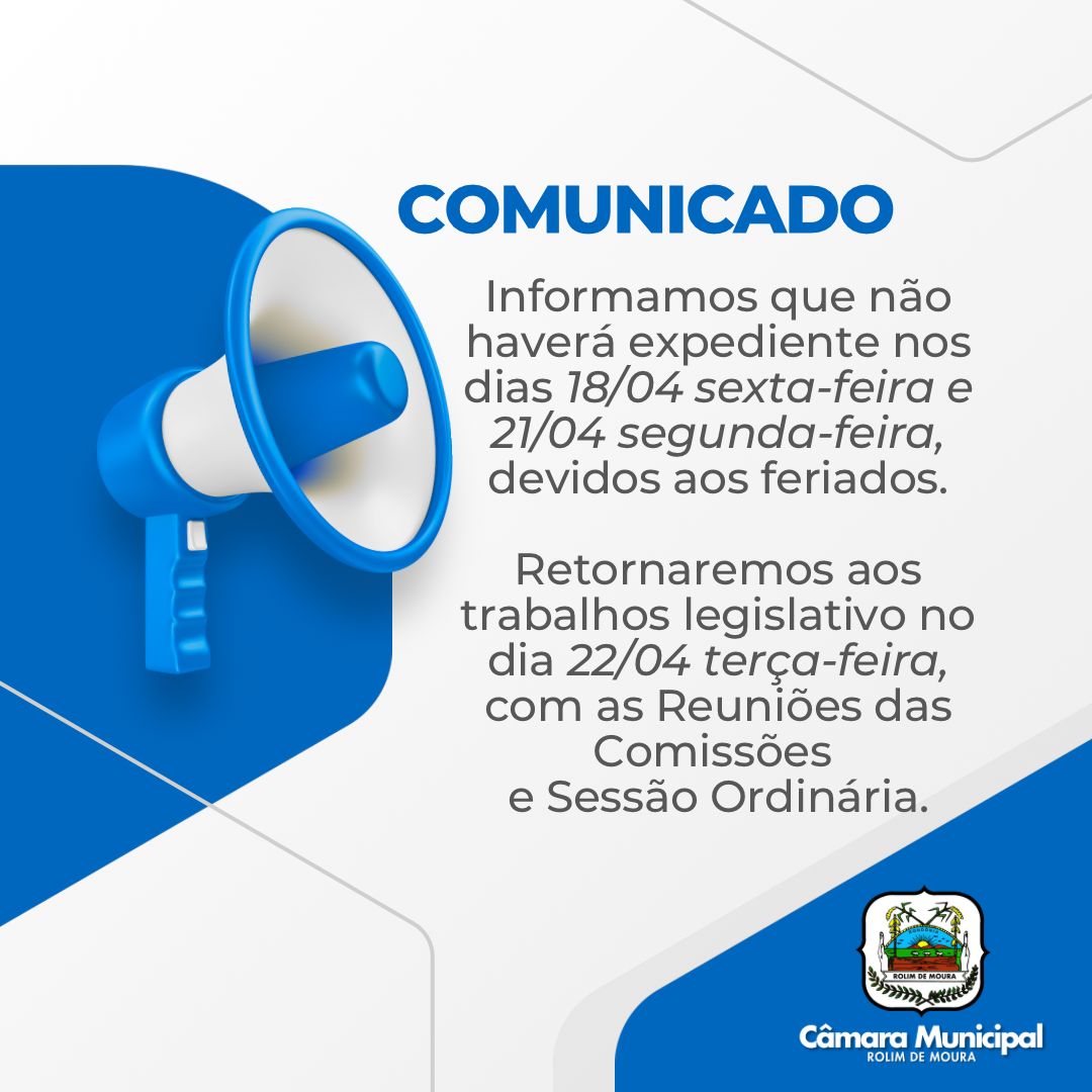 COMUNICADO IMPORTANTE!