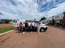 Vereador Ivan Vasconcelos em parceria com Deputado Luis do Hospital entregam ambulância para a saúde de Rolim de Moura