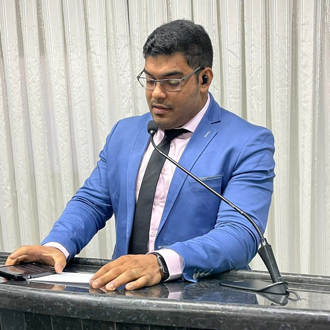 Vereador Thiago Hulk apresenta anteprojeto de lei onde solicita o fornecimento pelo SUS de sensores de monitoramento contínuo da glicose para pacientes de Diabetes Mellitus Tipo 1 