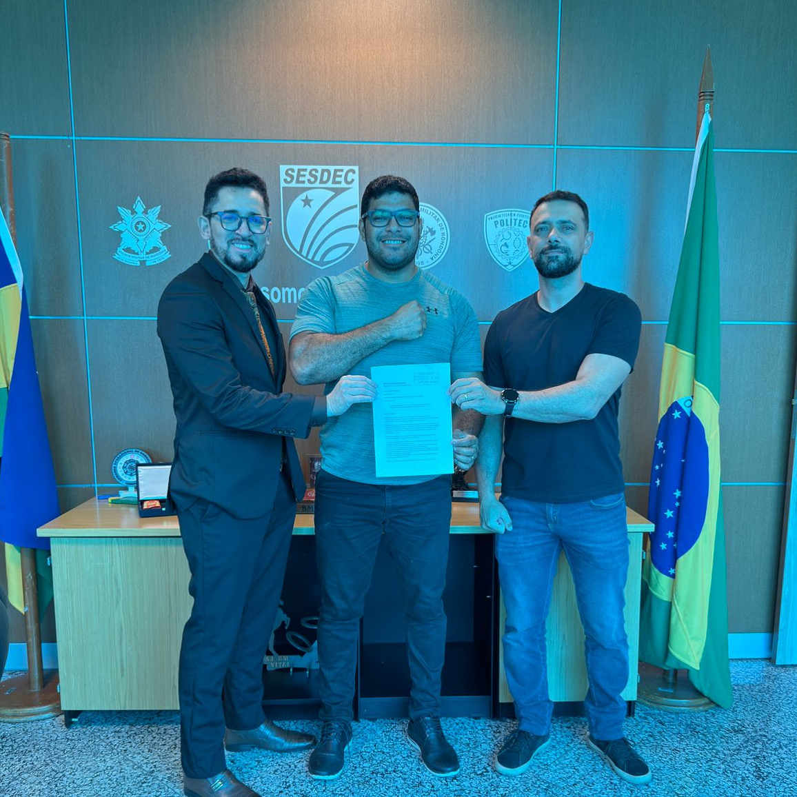 Vereador Thiago Hulk cobra do Estado reforço na segurança pública de Rolim de Moura