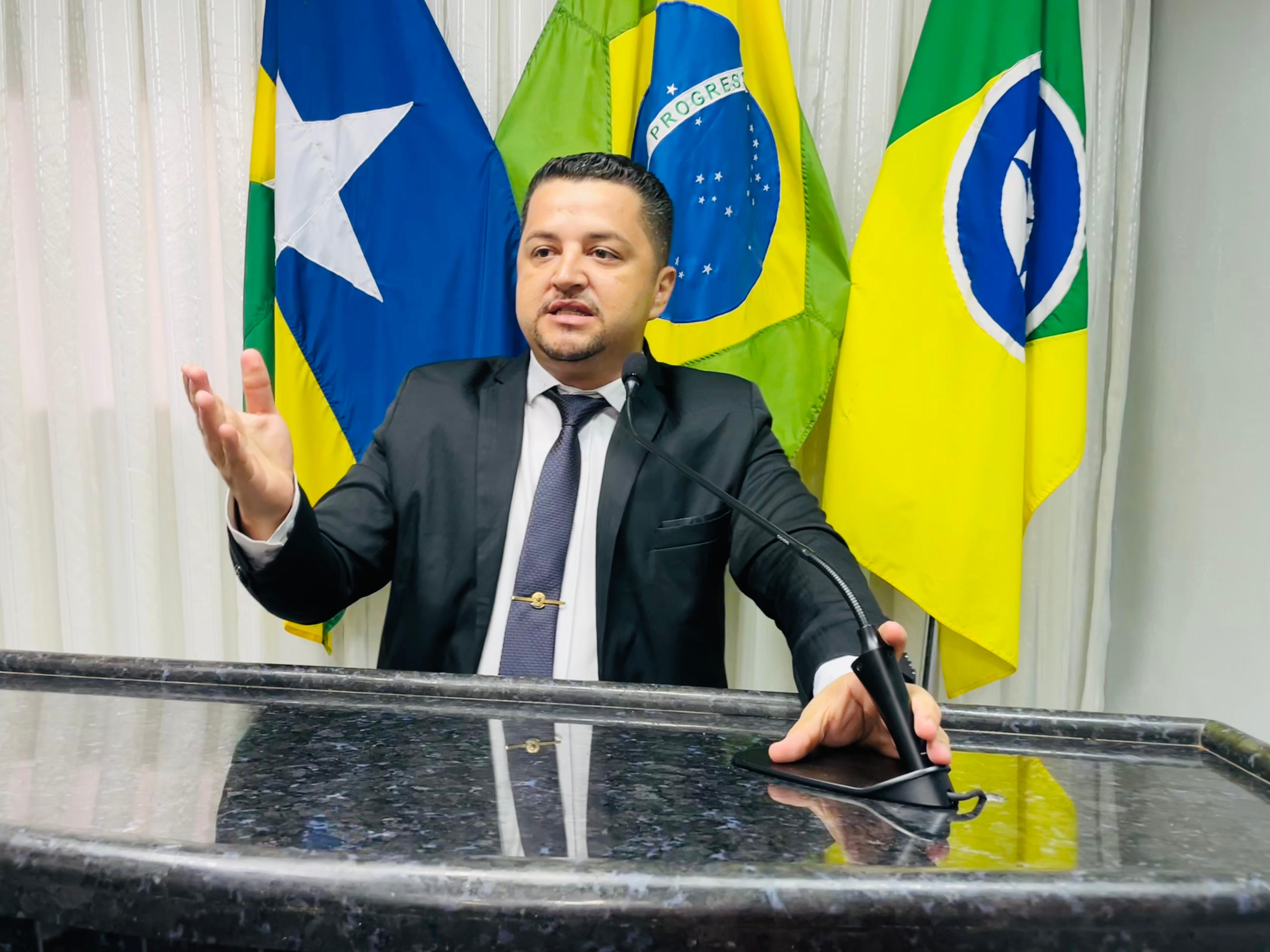 Vereador Ivan Vasconcelos propõe levar Sessão Itinerante ao distrito de Rolim de Moura